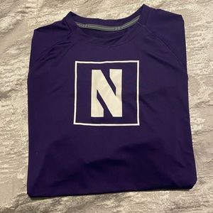 NWT Northwestern University Under Armour T-Shirt